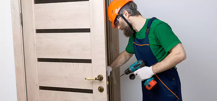 Replace Internal Door Handle with Lock Water Town